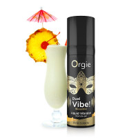 Orgie | Жидкий вибратор коктейль Пина Колада DUAL VIBE!, 15 мл Orgie (Бразилия-Португалия). Цена 722 грн