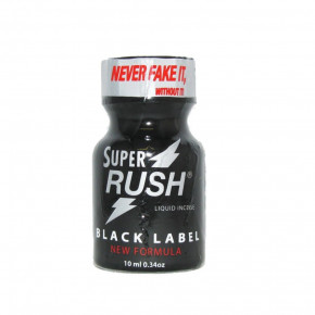 Original | Попперс Super Rush Black Label 10 мл. Цена: 730 грн