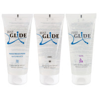 Just Glide | Набор лубрикантов Just Glide, 3x200 мл. Цена 1 031 грн