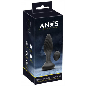 Анальна пробка - ANOS RC butt plug with vibration Analplug