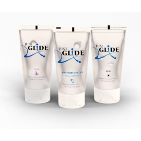 Just Glide | Набір лубрикантов - Just Glide, 3x50 мл. Ціна: 586 грн