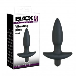 Orion | Анальная пробка - Black Velvet Vibrating Plug Small. Цена: 972 грн