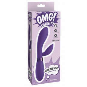Pipedream | Вибратор - #Bestever OMG Rabbits Vibrator Purple. Цена: 1 921 грн