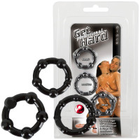 Orion | Набор ерекційних колец - Get Hard Black. Цена 626 грн