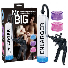 Orion | Мужская помпа - Mr Big 3 Sleeve System Pump. Цена: 2 512 грн