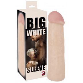 Orion | Насадка на член - Big White Penis Sleeve. Цена: 1 002 грн