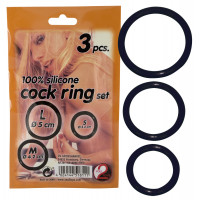 Orion | Набір ерекційних кілець Silicone Cock Ring Set. Ціна 467 грн