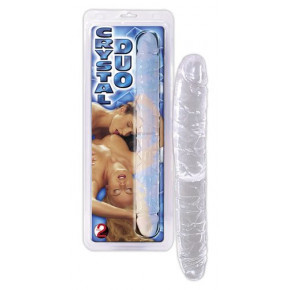 Orion | Двосторонній фалоімітатор - Crystal Duo Double-Dong. Цена: 864 грн