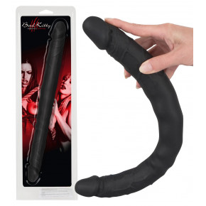 Bad Kitty | Двусторонний фаллоимитатор - Bad Kitty Double Dong Black. Цена: 2 392 грн