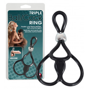 Orion | Эрекционная петля - Triple Ball and Cock Ring. Цена: 624 грн
