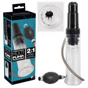 Orion | Мужская помпа-вибрация Multi Pump & Masturbator. Цена: 1 650 грн