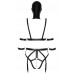 Bad Kitty | Боді з маскою - 2480492 Bad Kitty Strap+Mask Set, black. Цена 5 310 грн. Фото: 6