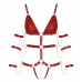 Bad Kitty | Боді - 2480514 Bad Kitty Strap Body, red. Цена 3 846 грн. Фото: 6