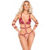 Bad Kitty | Боді - 2480514 Bad Kitty Strap Body, red. Цена 3 846 грн. Фото: 1