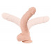 Orion | Фаллоимитатор с мошонкой-Nature Skin Large Bendable Dildo. Цена 2 451 грн. Фото: 2