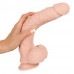 Orion | Фаллоимитатор с мошонкой-Nature Skin Large Bendable Dildo. Цена 2 451 грн. Фото: 7
