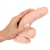 Orion | Фаллоимитатор с мошонкой - Nature Skin Small Несгибаемая Dildo. Цена 1 171 грн. Фото: 7