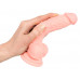 Orion | Фалоімітатор з мошонкою - Medical Silicone Dildo, 21 см. Ціна 1428 грн. Фото: 5