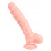 Orion | Фалоімітатор з мошонкою - Medical Silicone Dildo, 24 см. Цена 3 123 грн. Фото: 5