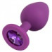 You2Toys | Анальная пробка You2Toys Colorful Joy Jewel Purple Plug Medium – фиолетовое наслаждение с кристаллом. Цена 479 грн. Фото: 1