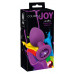 You2Toys | Анальная пробка You2Toys Colorful Joy Jewel Purple Plug Medium – фиолетовое наслаждение с кристаллом. Цена 479 грн. Фото: 5