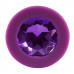 You2Toys | Анальная пробка You2Toys Colorful Joy Jewel Purple Plug Medium – фиолетовое наслаждение с кристаллом. Цена 479 грн. Фото: 3