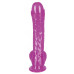 Orion | Фалоімітатор з мошонкою - Ready Mate Softdildo Lila. Ціна 841 грн. Фото: 2