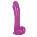 Orion | Фалоімітатор з мошонкою - Ready Mate Softdildo Lila. Ціна 841 грн. Фото: 3