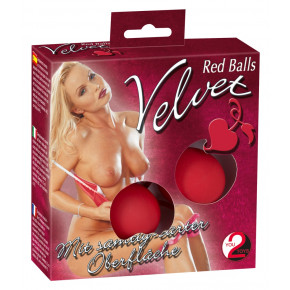 Orion | Вагінальні кульки - Velvet Red Balls. Ціна: 793 грн