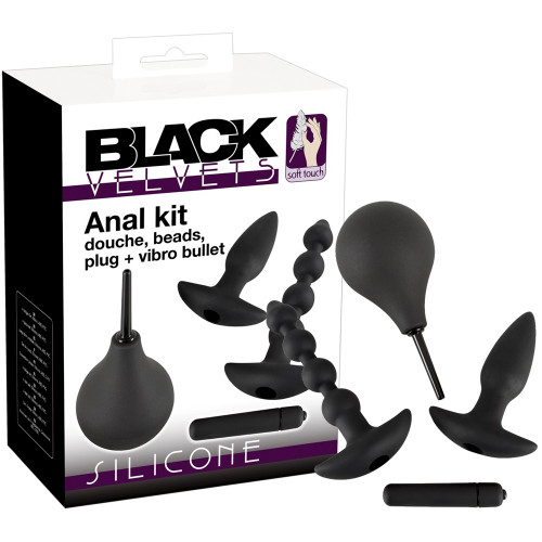 Black Velvets | Анальні пробки - Black Velvets Anal Kit. Ціна 2150 грн Black Velvets | Анальні пробки - Black Velvets Anal Kit. Ціна 2150 грн