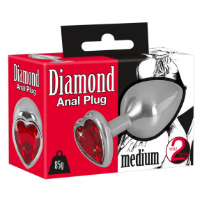 Orion | Анальна пробка - Diamond Anal Plug Medium. Ціна: 506 грн