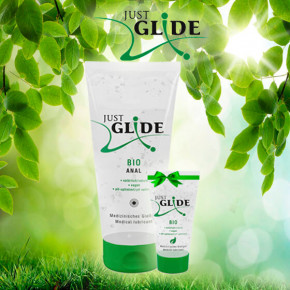 Just Glide | Набір лубрикантів - Just Glide Bio Anal, 200 мл + 20 мл в подарунок. Ціна: 413 грн