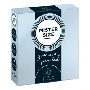 Orion | Презервативи - Mister Size 47mm pack of 3. Ціна: 289 грн
