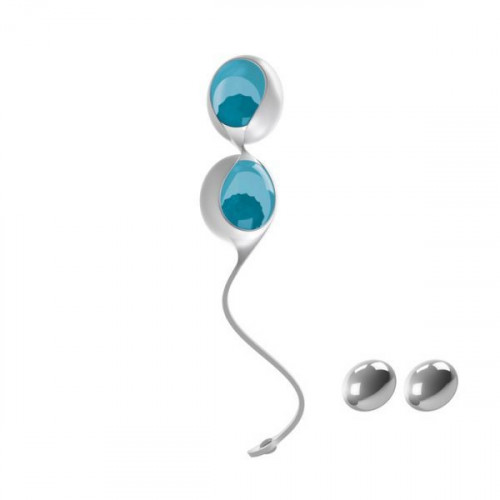 OVO | Вагінальні Кульки Ovo L1 Loveballs, Light Blue. Ціна 1350 грн OVO | Вагінальні Кульки Ovo L1 Loveballs, Light Blue. Ціна 1350 грн