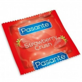 PASANTE | Презервативы Pasante Strawberry Flavour Condome , 53 мм, за 6 шт. Ціна: 120 грн