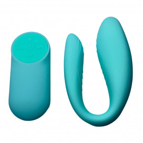 Passion Play | Вибратор для пар Passion Play с пультом, 18 режимов вибрации, бирюзовый. Цена: 2 399 грн