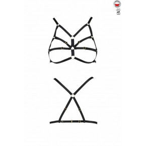 Passion | Бюстгальтер-стрепы ARMANDA BRA black L/XL - Passion Exclusive. Цена: 1 299 грн