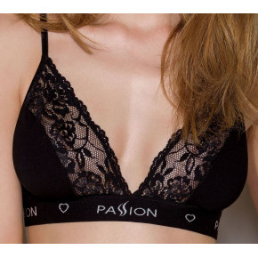 Passion | Эластичный топ с кружевом Passion PS001 TOP black, size S. Цена: 798 грн