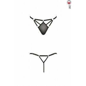 Стринги З Стреп Meggy Thong Black S/m - Passion Exclusive
