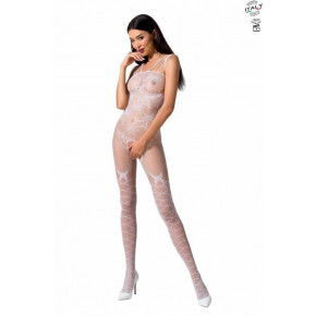 Passion | Ажурный бодистокинг с интимными вырезами Passion BS076 white. Цена: 729 грн