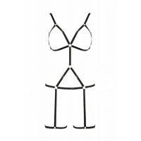 Passion | Портупея-стрепы на все тело INDICA black L/XL - Passion Exclusive. Цена 1 949 грн