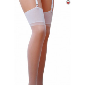 Passion | Классические чулки под пояс с широкой резинкой ST001 3/4 bianco - Passion. Цена: 259 грн