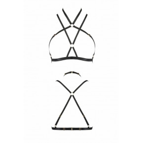 Passion | Портупея-стрепы KELIS BRA black L/XL - Passion Exclusive. Цена: 1 529 грн