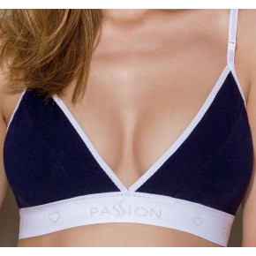 Passion | Спортивный топ с двойными бретелями Passion PS007 TOP navy blue, size XL. Цена: 999 грн