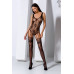 Passion | Ажурный бодистокинг с имитацией чулок Passion BS074 black. Цена 589 грн. Фото: 2