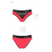 Passion | Трусики с широкой резинкой и кружевом Passion PS001 PANTIES red/black, size L. Цена 679 грн. Фото: 2