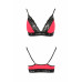 Passion | Эластичный топ с кружевом Passion PS001 TOP red-black, size M. Цена 798 грн. Фото: 3