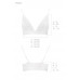 Passion | Эластичный топ с кружевом Passion PS001 TOP white, size L. Цена 798 грн. Фото: 2