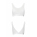 Passion | Топ с прозрачной вставкой Passion PS002 TOP white, size M. Цена 949 грн. Фото: 3