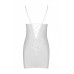 Passion | Сорочка з вирізами на грудях + стрінги Passion Lovelia Chemise White. Ціна 2159 грн. Фото: 5